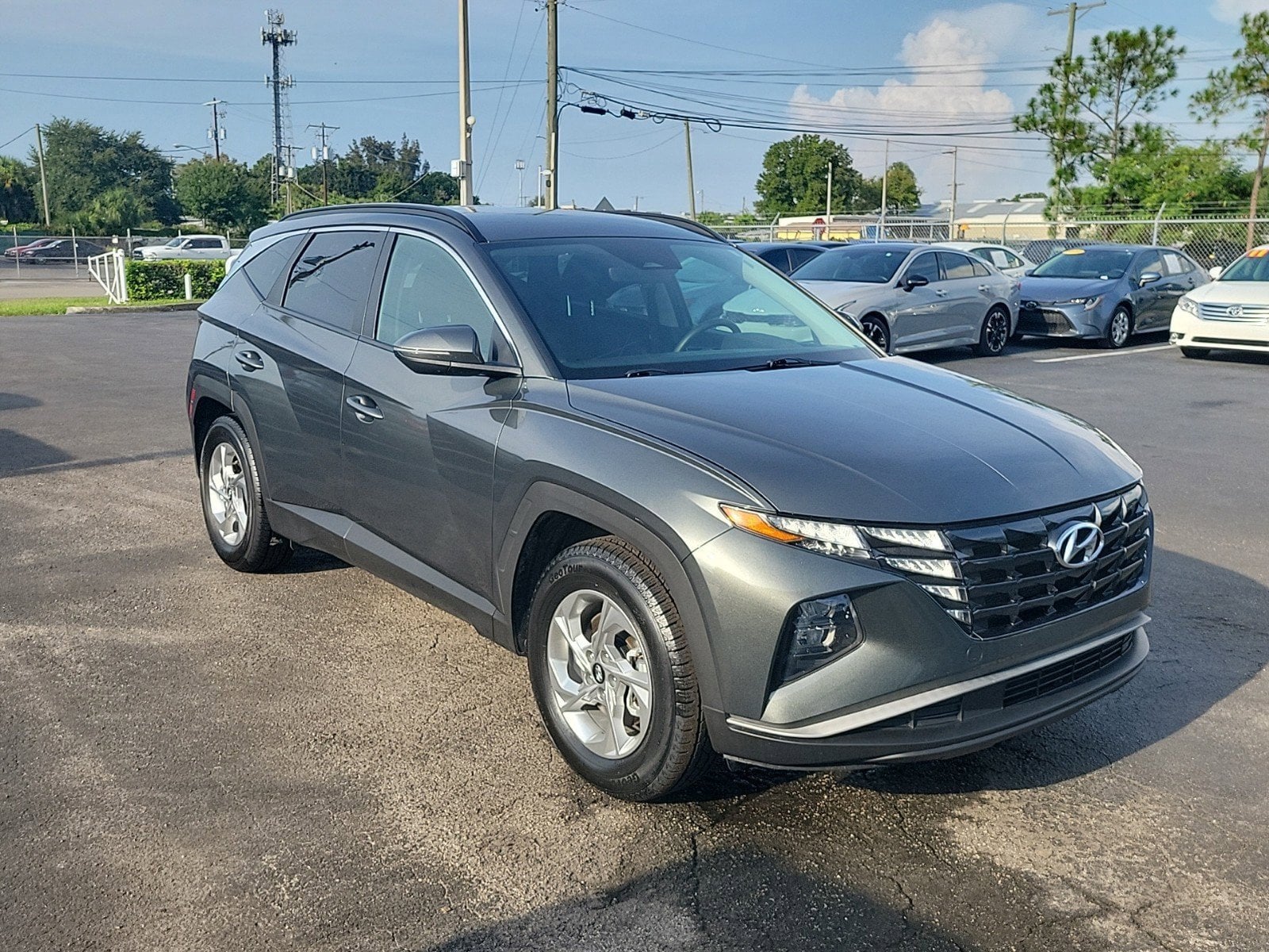 Used 2023 Hyundai Tucson SEL with VIN KM8JB3AE9PU198814 for sale in Tampa, FL