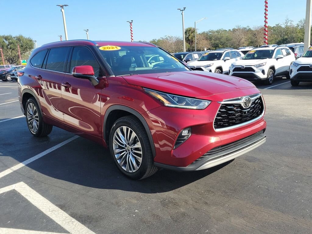 Certified 2021 Toyota Highlander Platinum SUV
