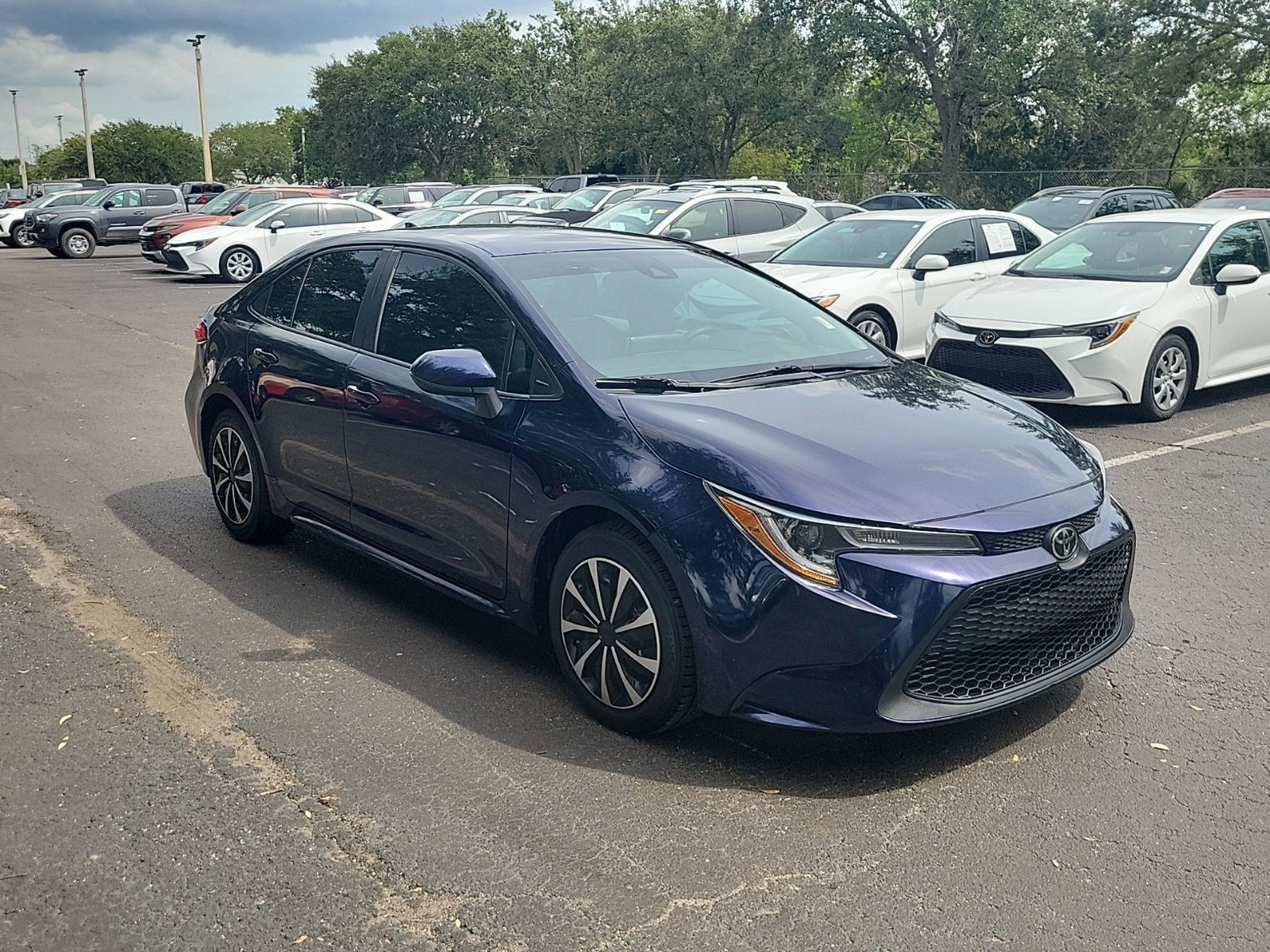 Certified 2020 Toyota Corolla LE with VIN 5YFEPRAEXLP044372 for sale in Tampa, FL