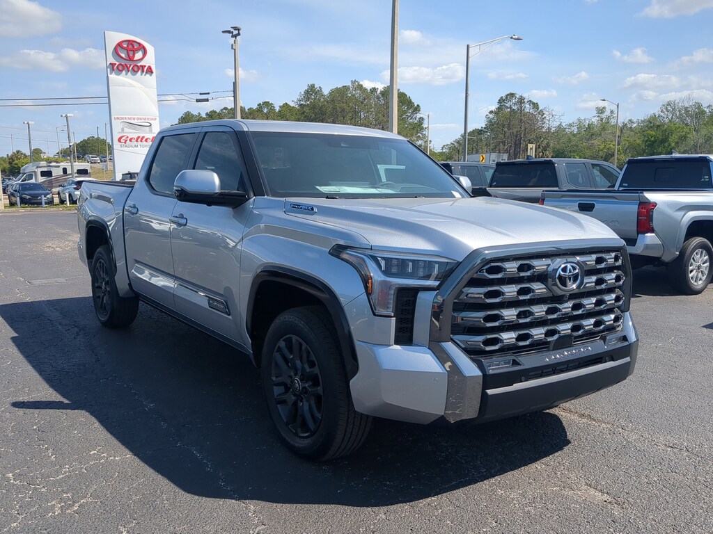 New 2025 Toyota Tundra i-FORCE MAX Platinum i-FORCE MAX Truck CrewMax