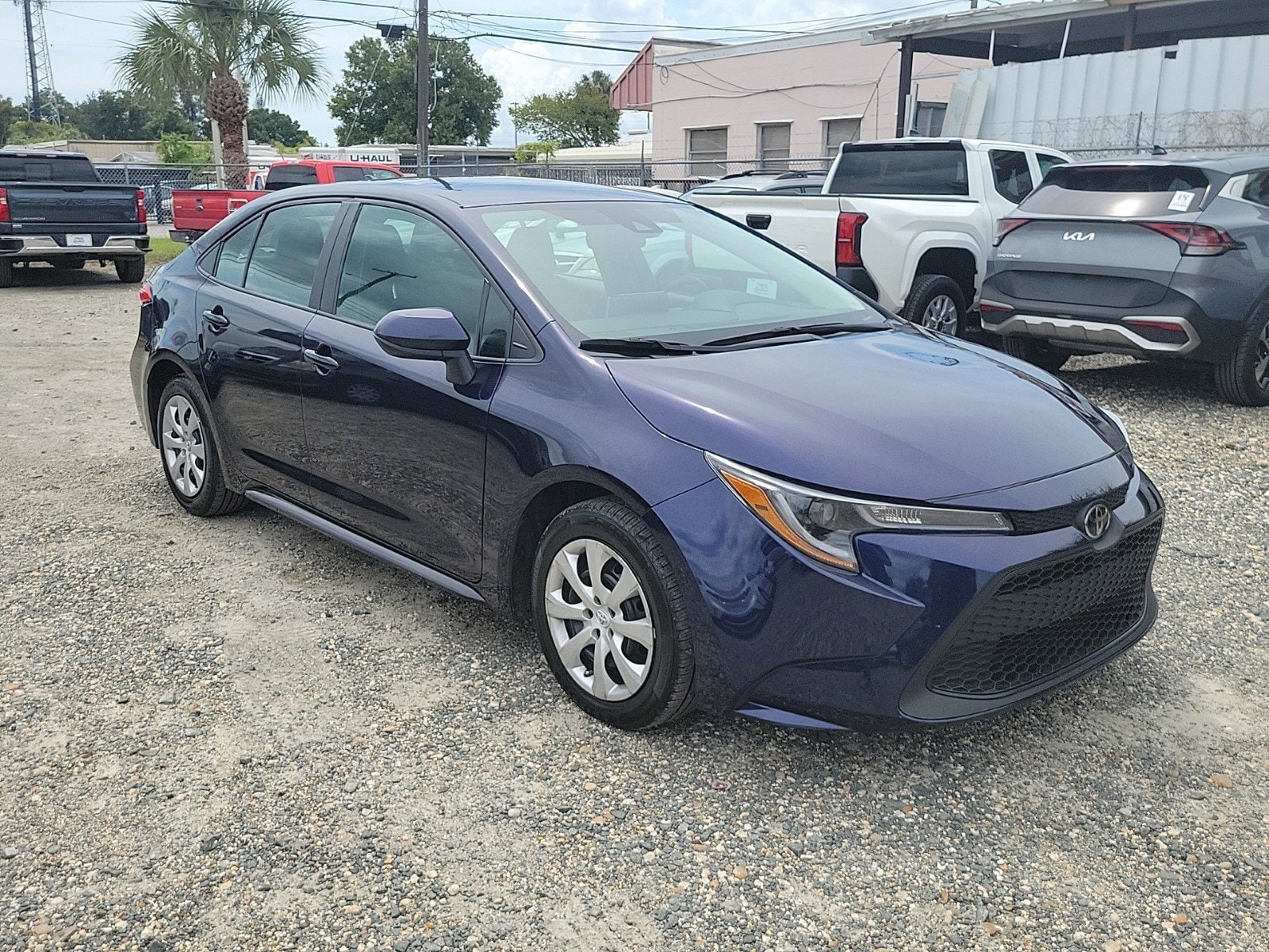 Used 2021 Toyota Corolla LE with VIN 5YFEPMAE0MP250885 for sale in Tampa, FL