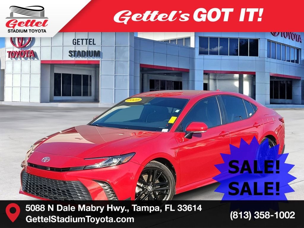 Certified 2025 Toyota Camry SE Sedan