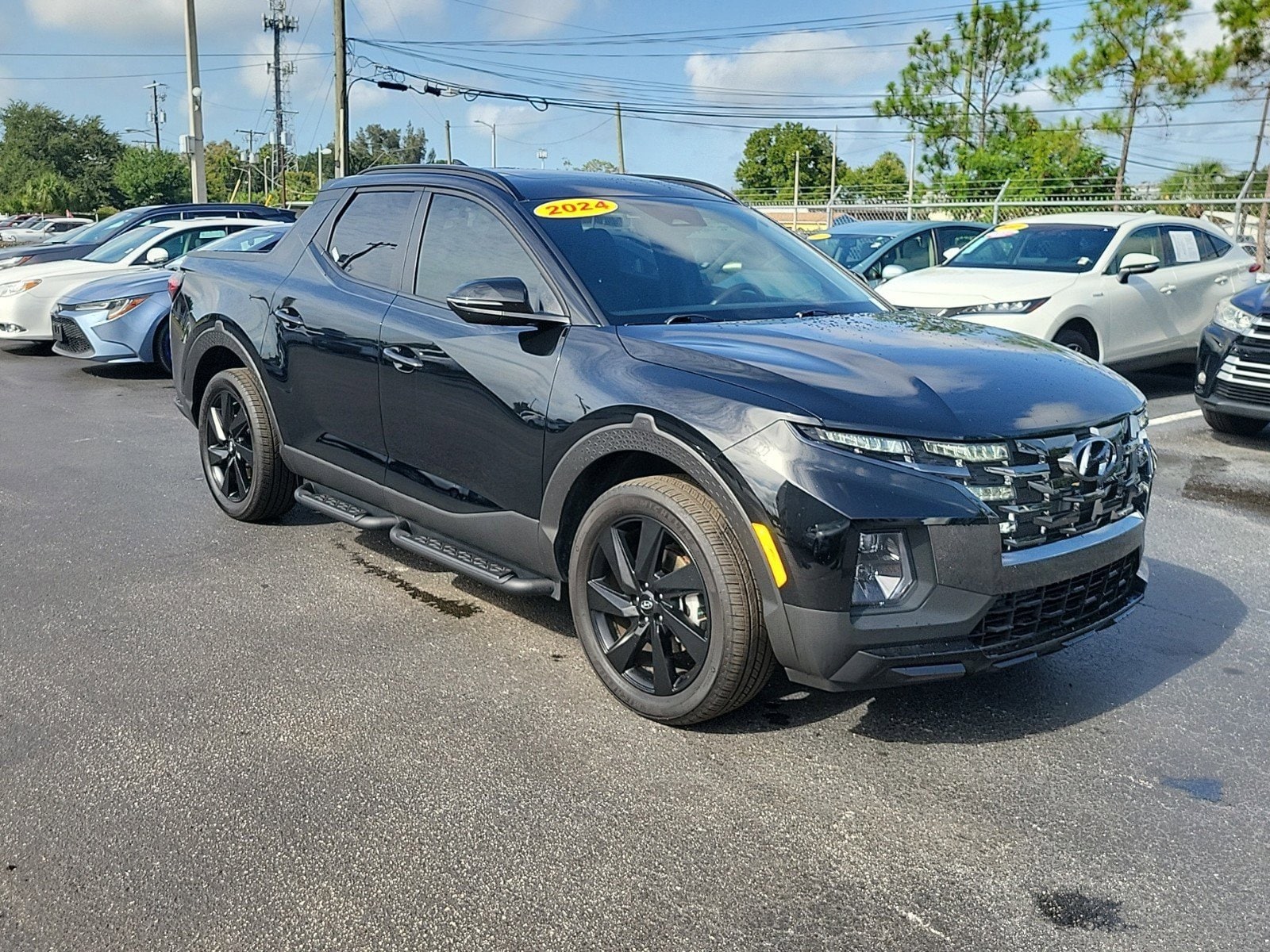 Used 2024 Hyundai Santa Cruz Night with VIN 5NTJCDAF2RH086497 for sale in Tampa, FL