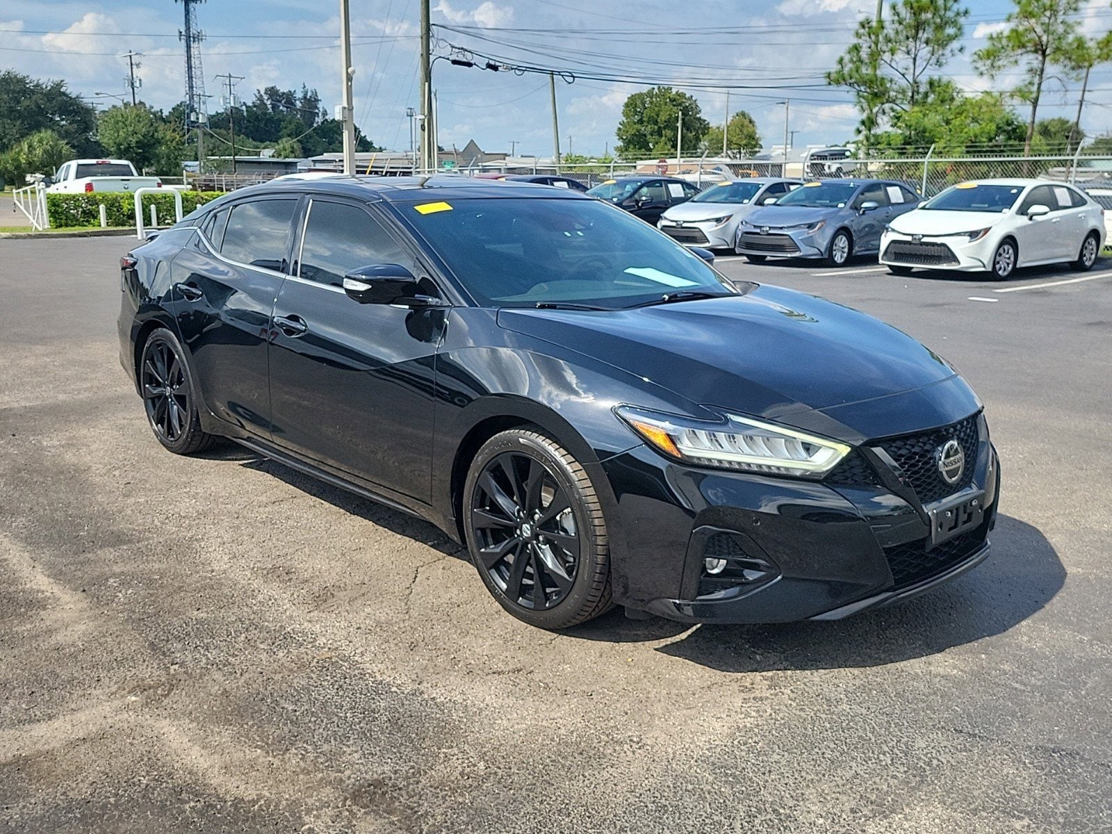 Used 2021 Nissan Maxima SR with VIN 1N4AA6EV3MC503220 for sale in Tampa, FL