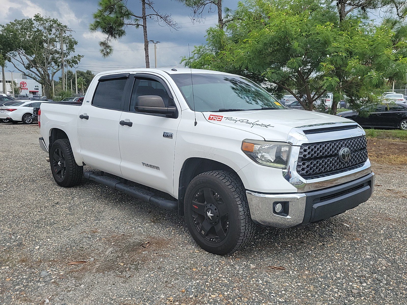 Used 2019 Toyota Tundra SR5 with VIN 5TFDW5F15KX853209 for sale in Tampa, FL