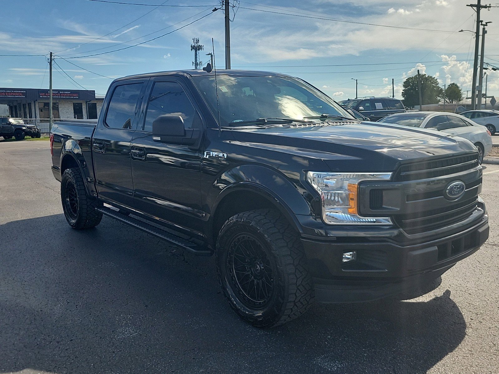 Used 2019 Ford F-150 XLT with VIN 1FTEW1C46KKC74268 for sale in Tampa, FL