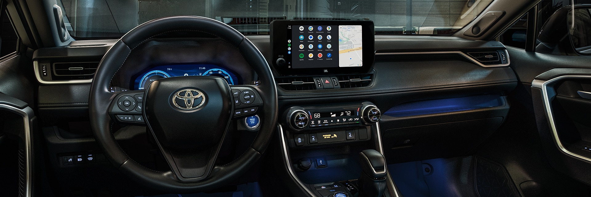 2025 Toyota RAV4 vs Honda HR-V Interior