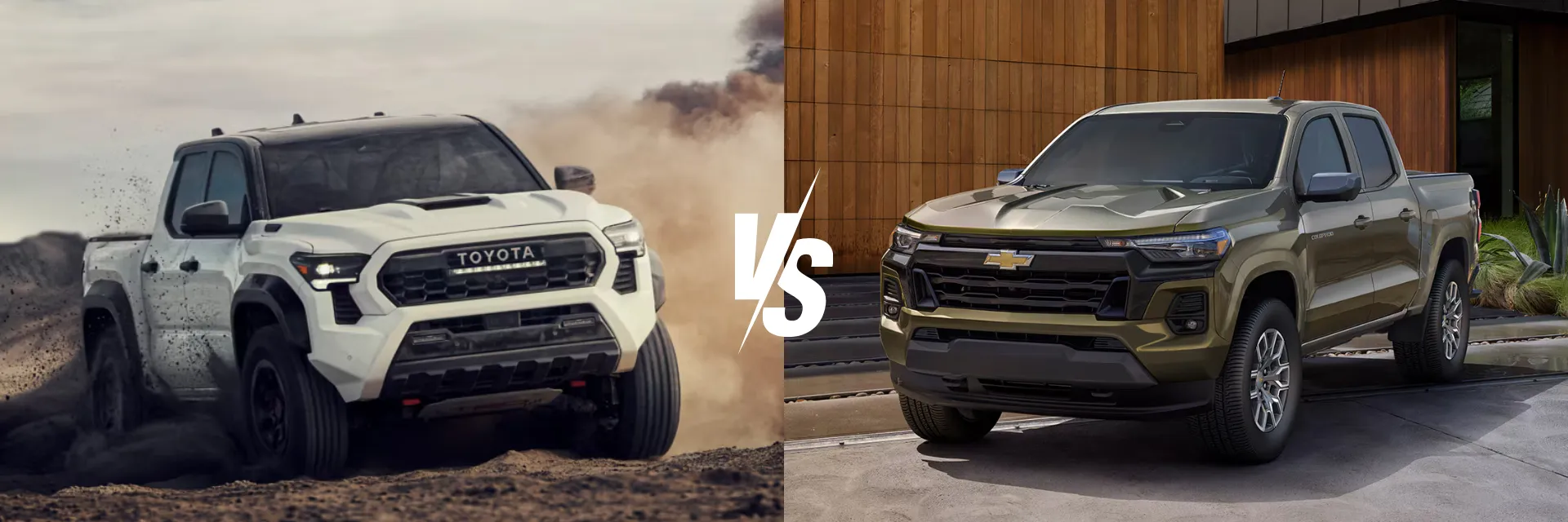 2025 Toyota Tacoma vs. 2025 Chevy Colorado