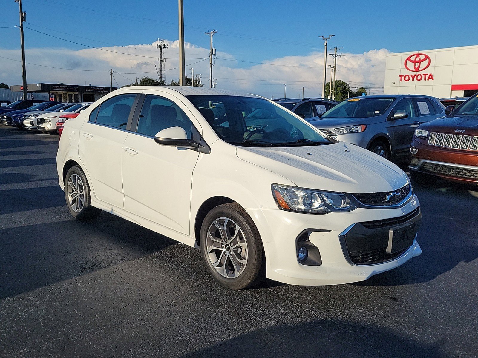 Used 2018 Chevrolet Sonic LT with VIN 1G1JD5SH4J4104938 for sale in Tampa, FL