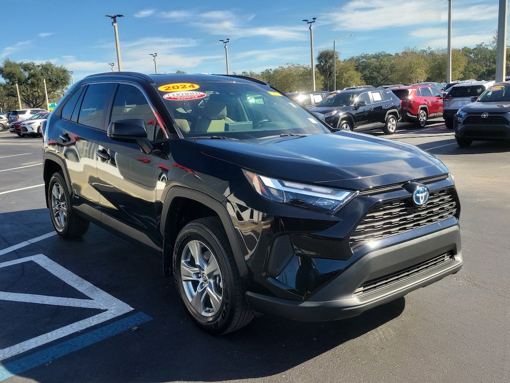 Certified 2024 Toyota RAV4 Hybrid LE SUV