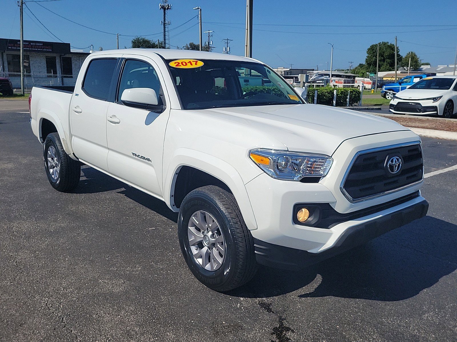 Used 2017 Toyota Tacoma SR5 with VIN 3TMAZ5CN0HM044961 for sale in Tampa, FL