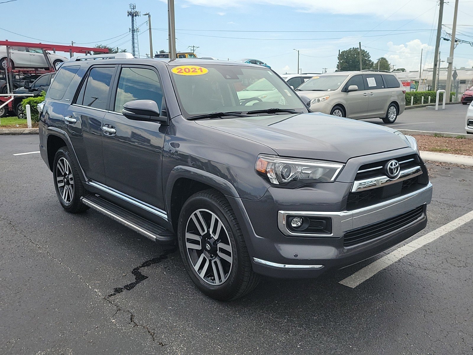 Certified 2021 Toyota 4Runner Limited with VIN JTEDU5JR4M5236557 for sale in Tampa, FL