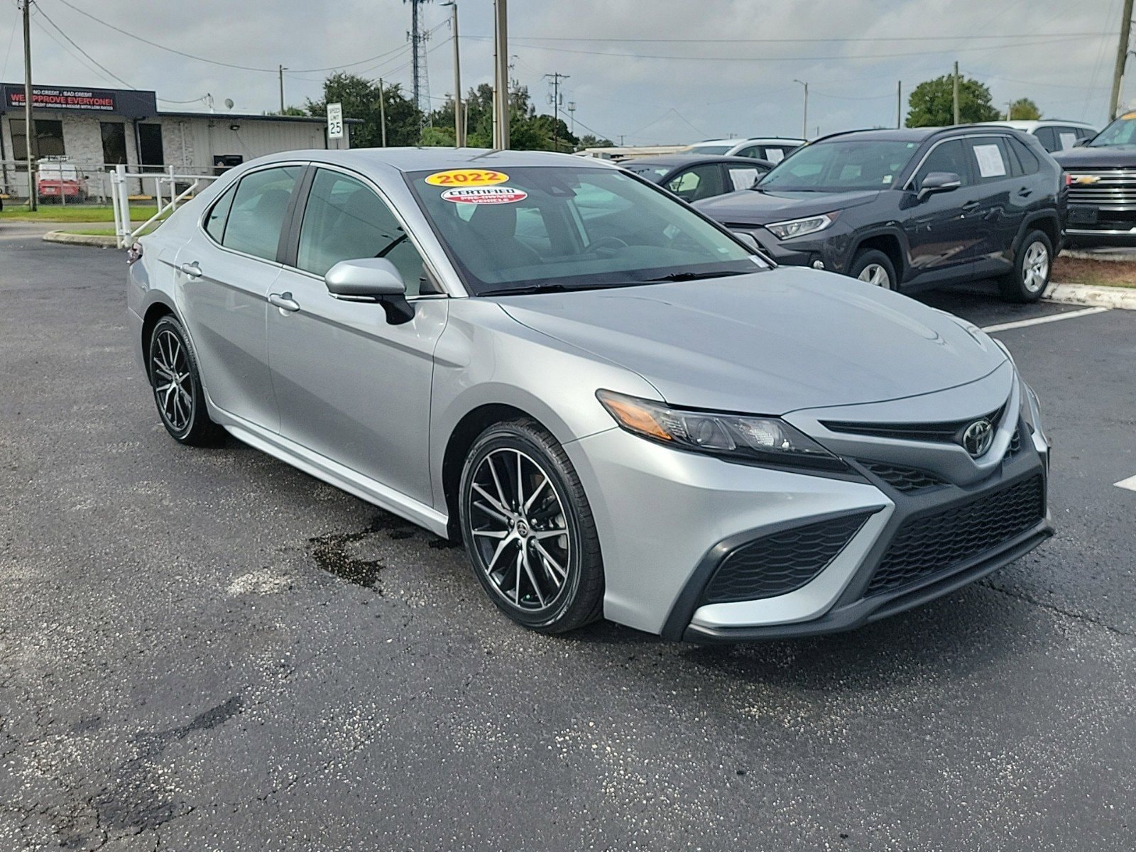 Certified 2022 Toyota Camry SE with VIN 4T1G11AK5NU665828 for sale in Tampa, FL