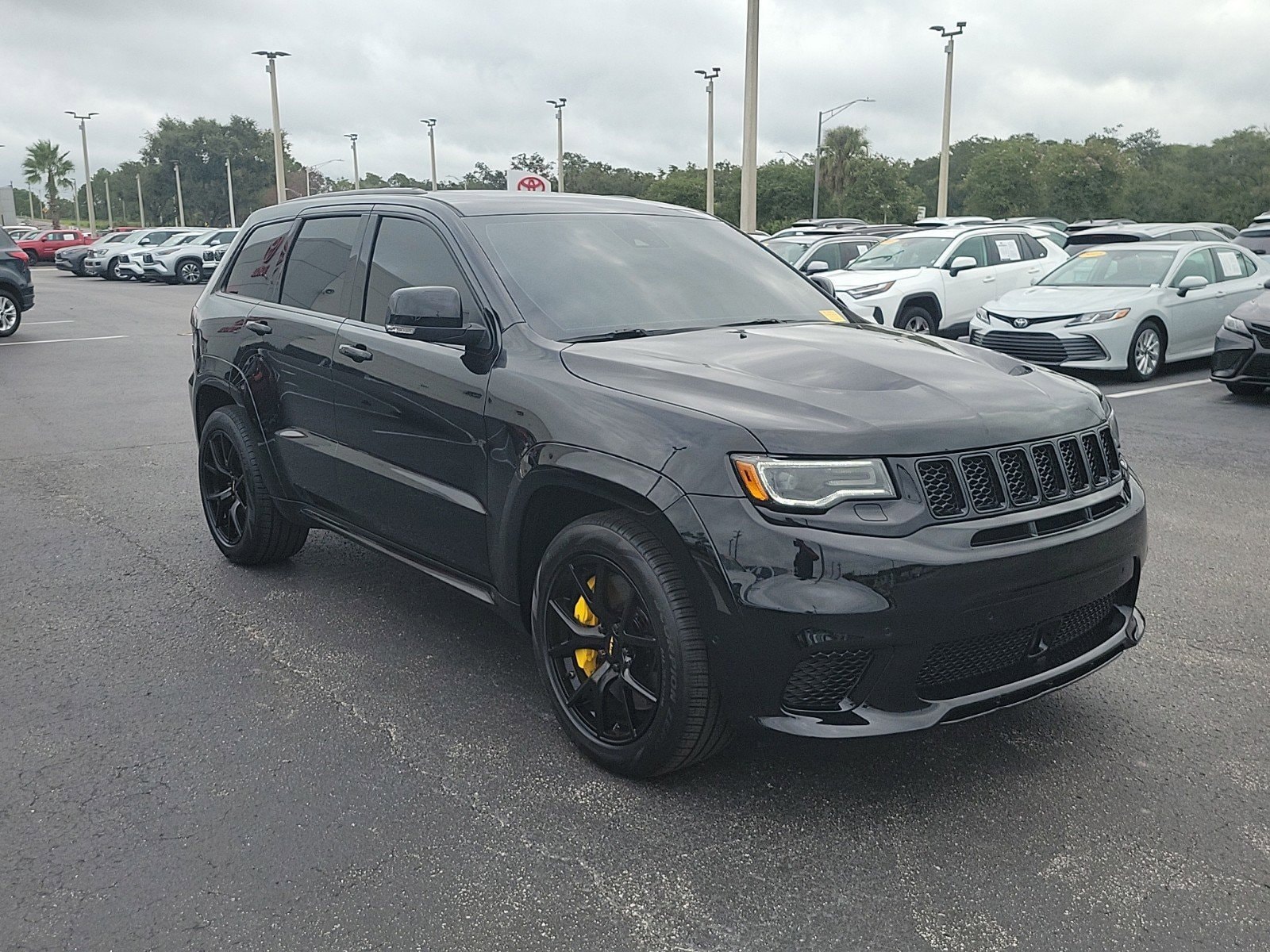 Used 2018 Jeep Grand Cherokee Trackhawk with VIN 1C4RJFN94JC406121 for sale in Tampa, FL