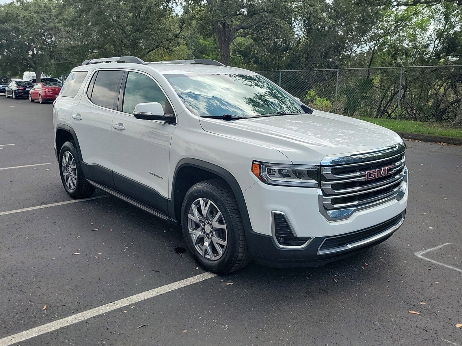 Used 2020 GMC Acadia SLT with VIN 1GKKNML46LZ167290 for sale in Tampa, FL