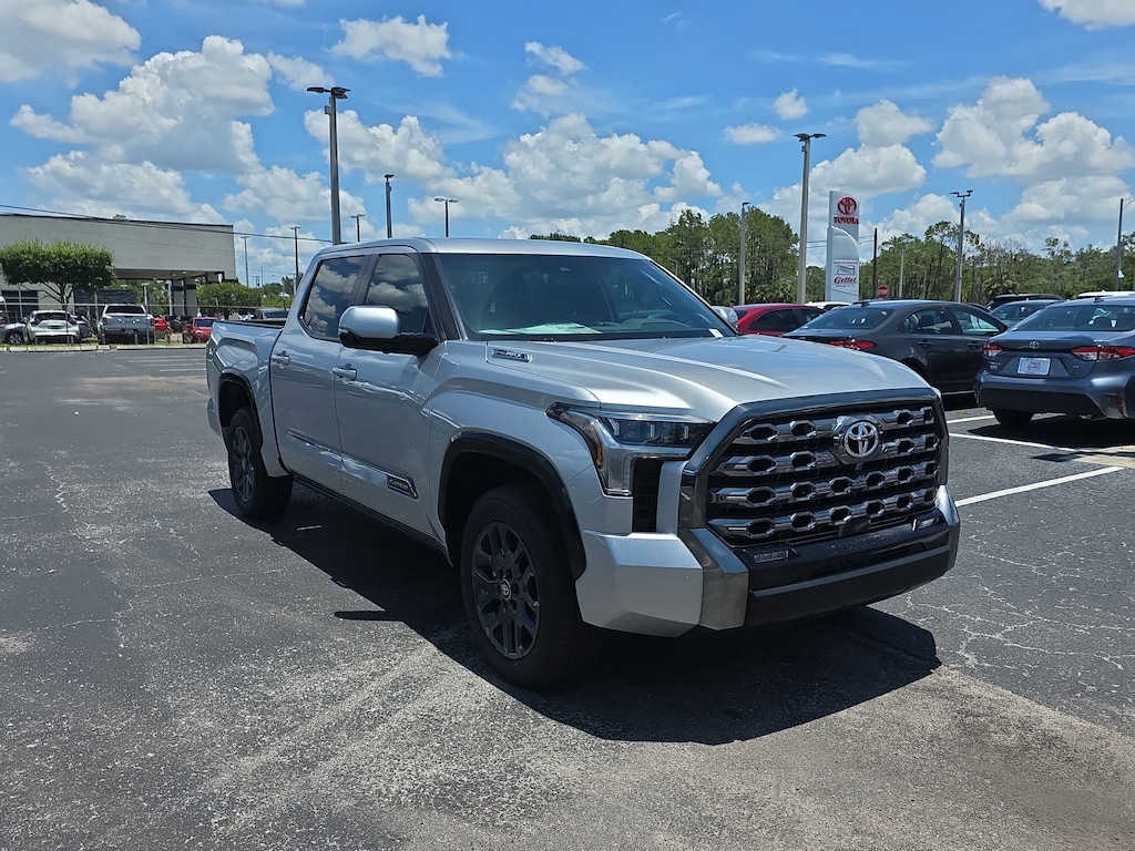New 2025 Toyota Tundra i-FORCE MAX Platinum i-FORCE MAX Truck CrewMax