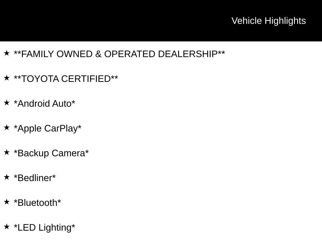 Used 2020 Toyota Tacoma TRD Sport V6 Truck Double Cab