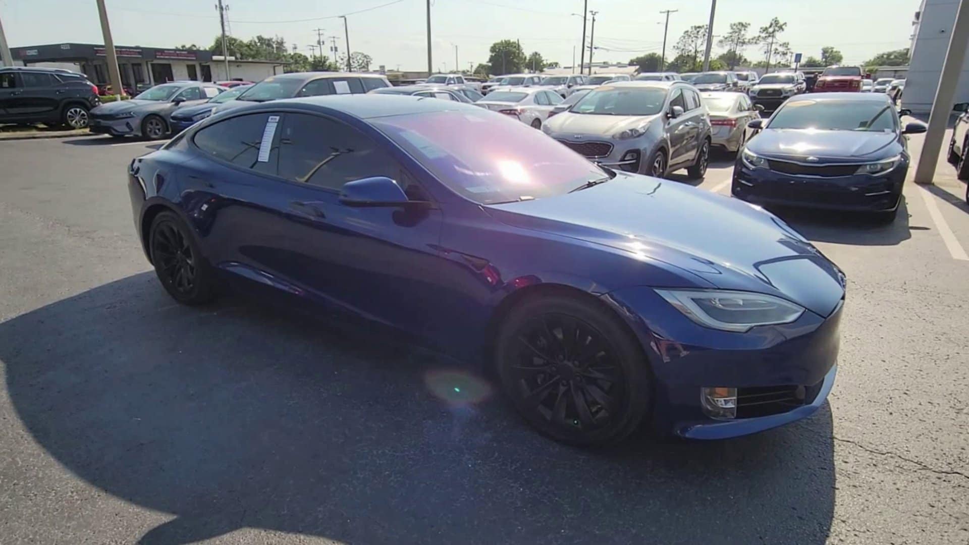 Used 2018 Tesla Model S 75D with VIN 5YJSA1E20JF246796 for sale in Tampa, FL