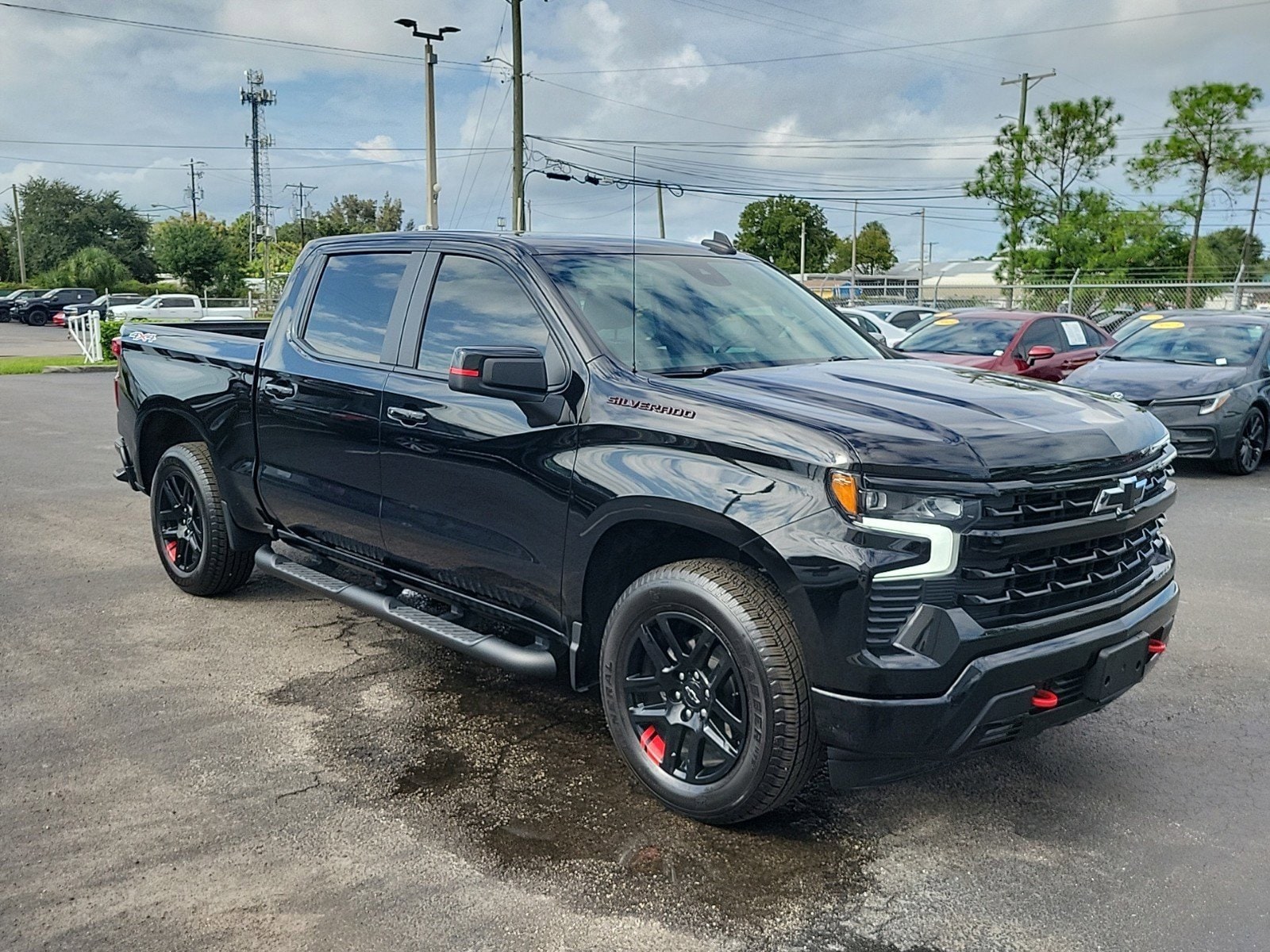 Used 2024 Chevrolet Silverado 1500 RST with VIN 1GCUDEED0RZ135714 for sale in Tampa, FL