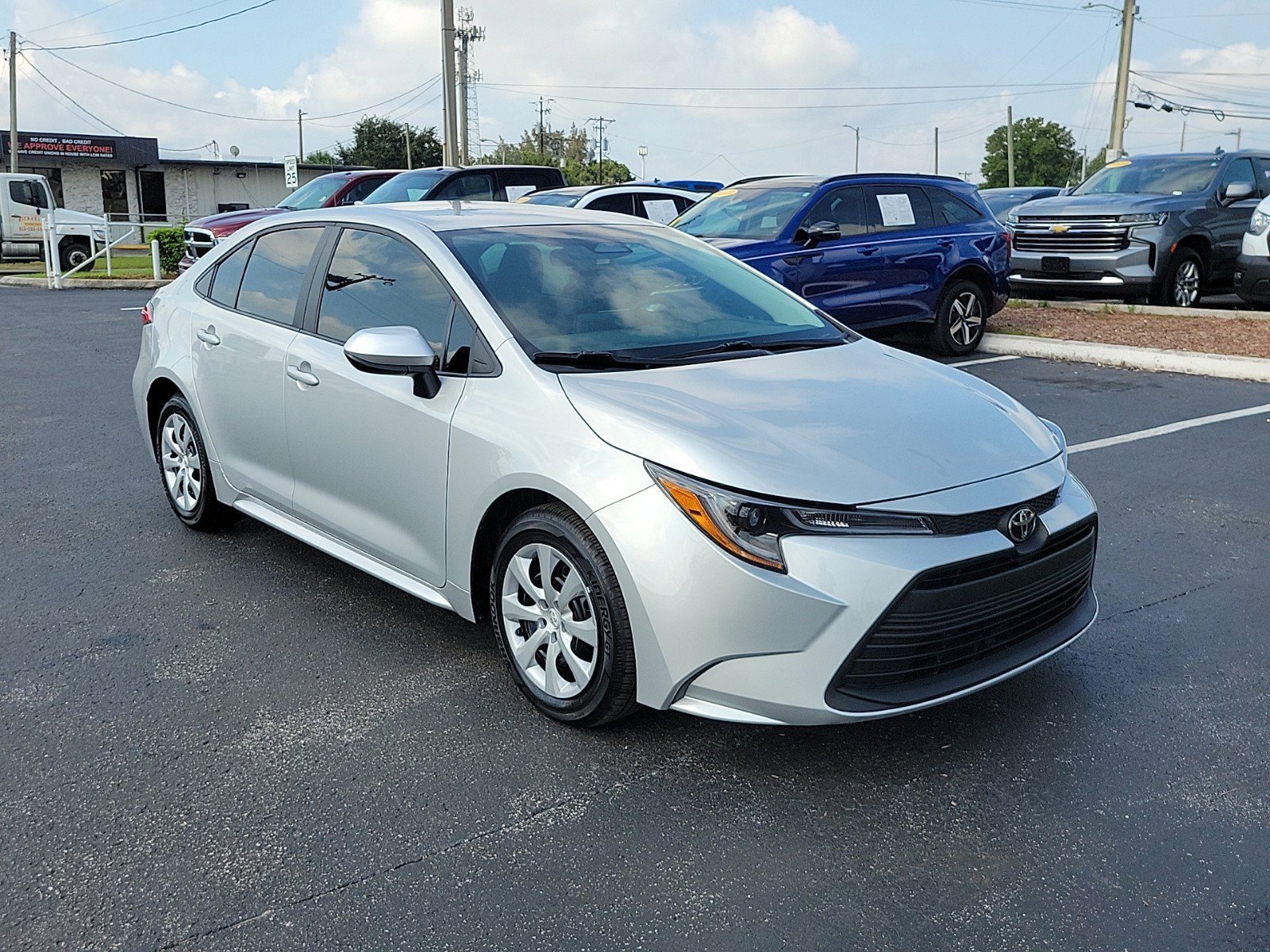 Certified 2024 Toyota Corolla LE with VIN 5YFB4MDE4RP105671 for sale in Tampa, FL