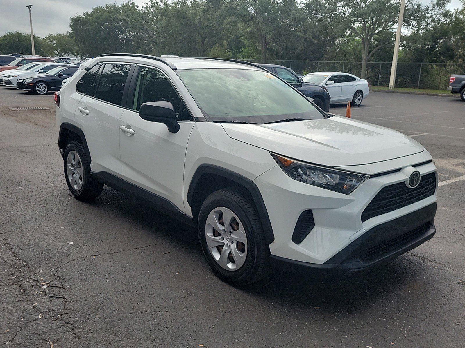 Certified 2019 Toyota RAV4 LE with VIN JTMF1RFV8KJ015678 for sale in Tampa, FL