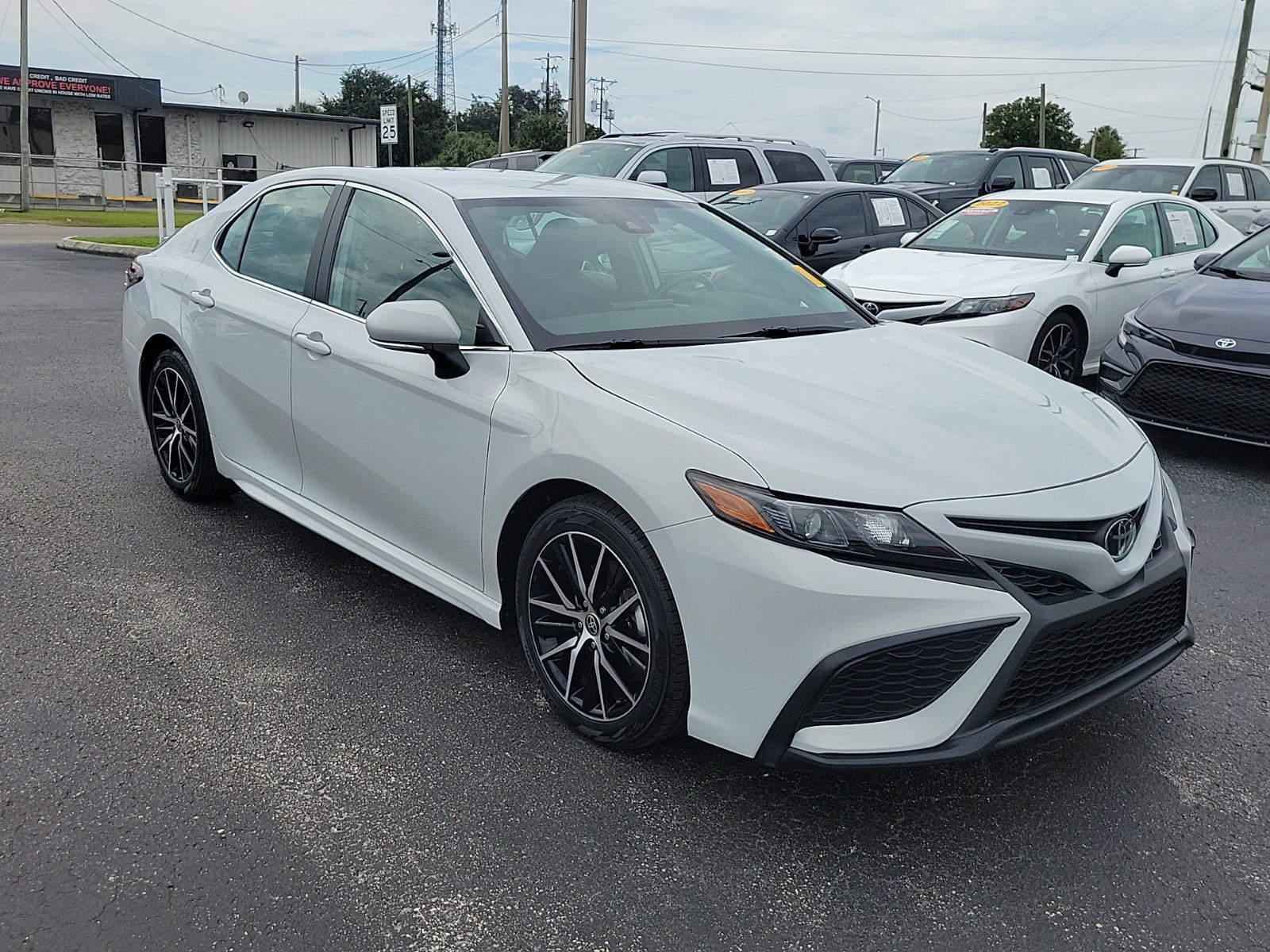 Used 2023 Toyota Camry SE Nightshade with VIN 4T1G11AK9PU144548 for sale in Tampa, FL