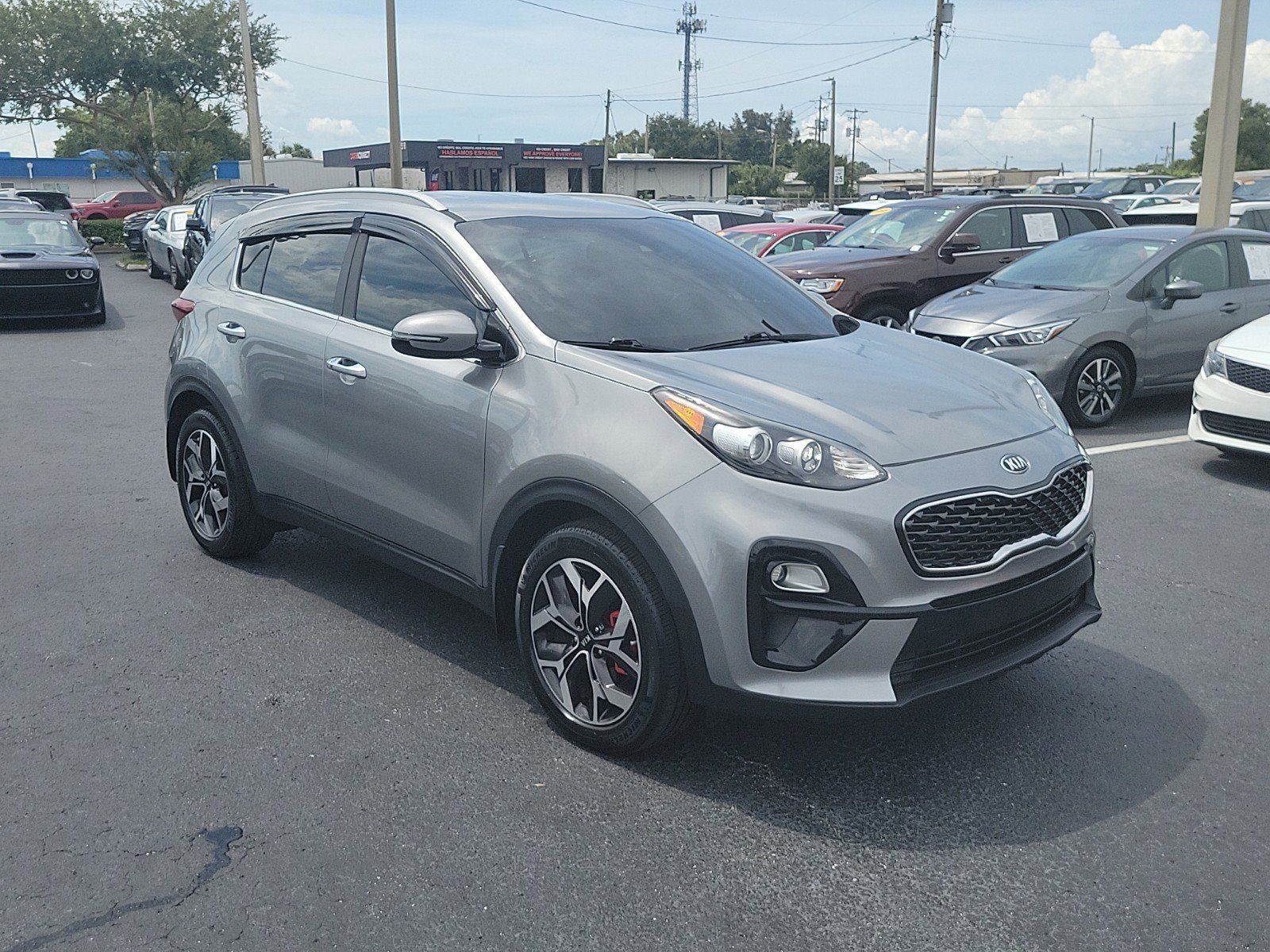 Used 2020 Kia Sportage EX with VIN KNDPN3AC3L7803472 for sale in Tampa, FL