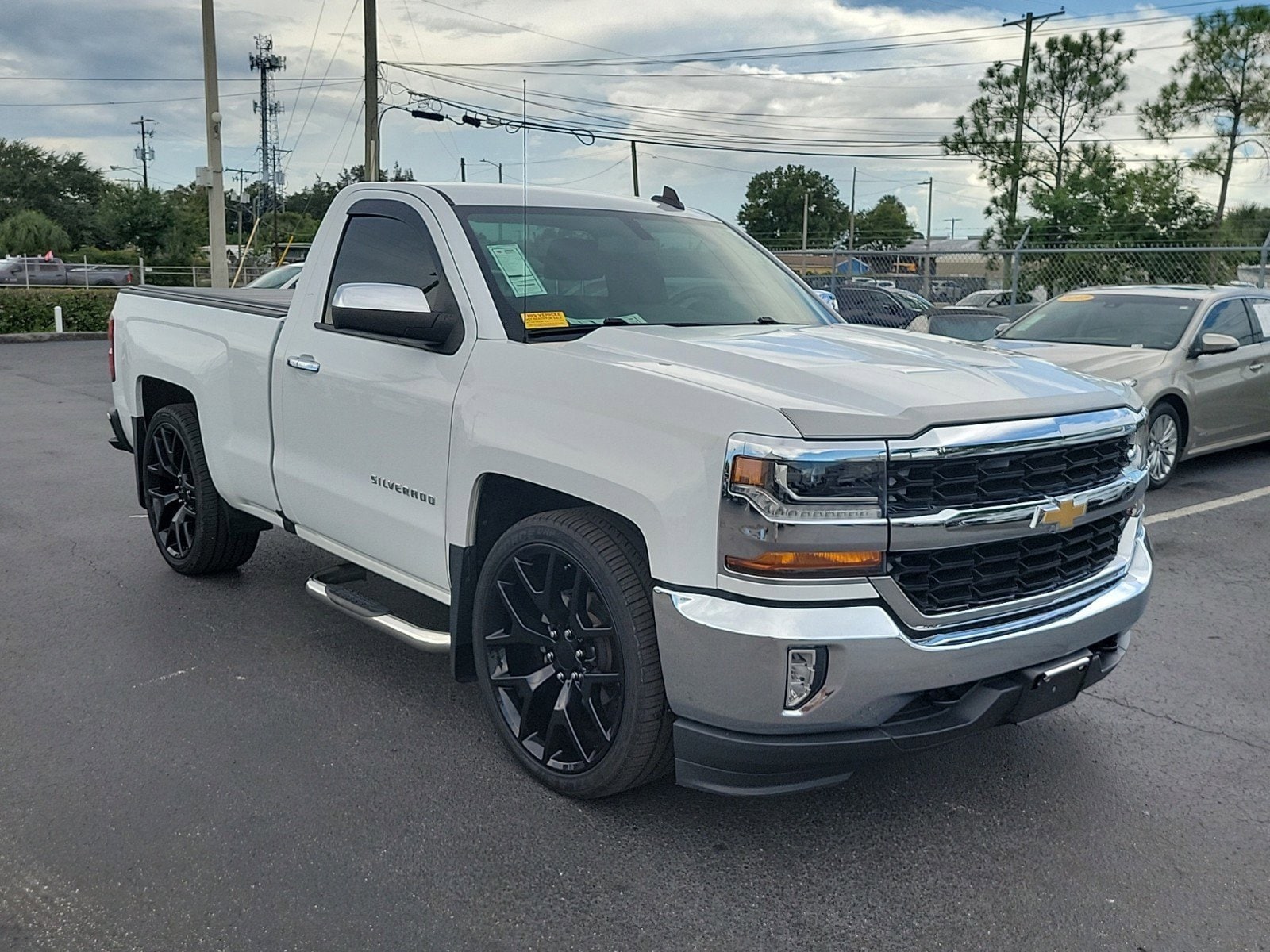 Used 2017 Chevrolet Silverado 1500 Work Truck 1WT with VIN 1GCNCNEH0HZ201574 for sale in Tampa, FL