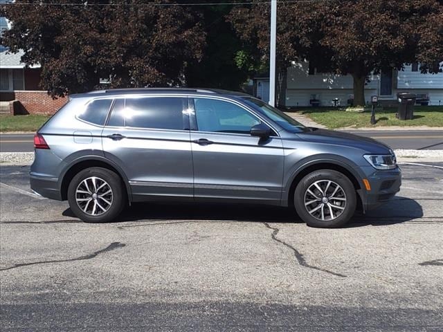 Certified 2021 Volkswagen Tiguan SE with VIN 3VV2B7AX8MM033307 for sale in Grand Rapids, MI