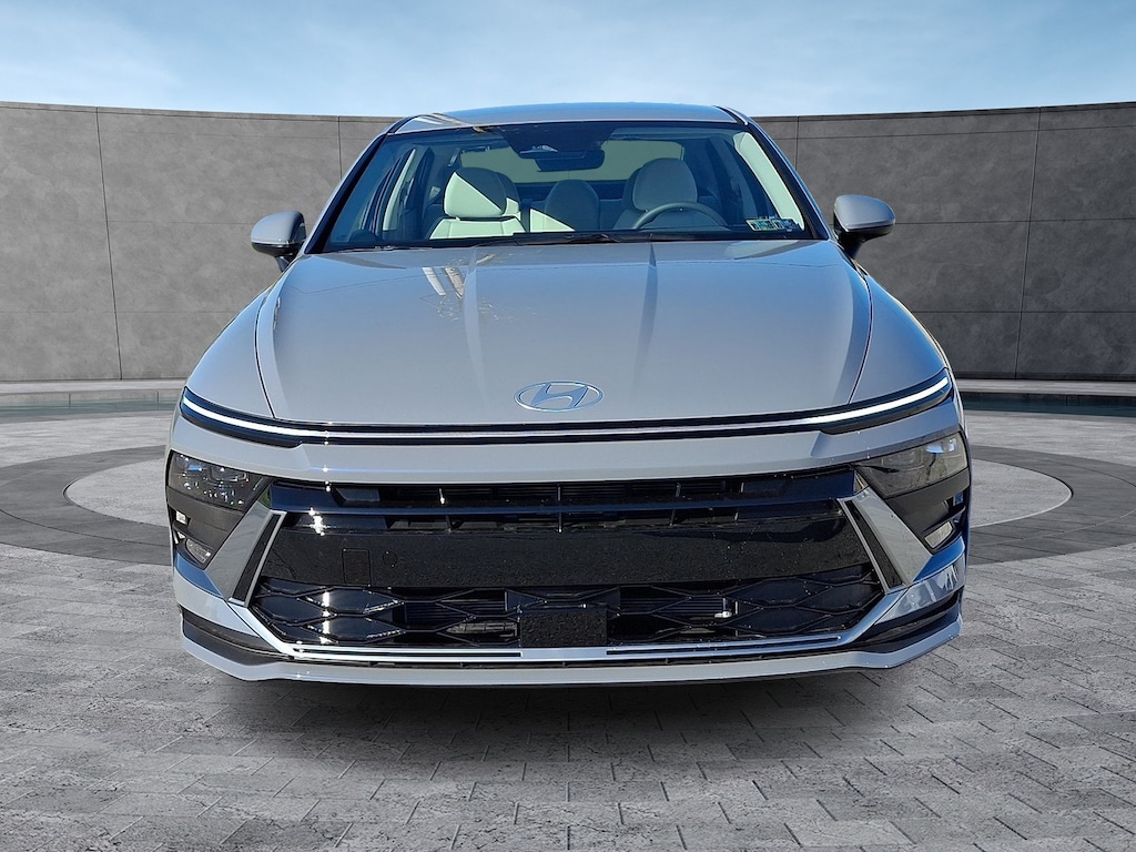 New 2026 Hyundai Sonata Hybrid Blue Sedan