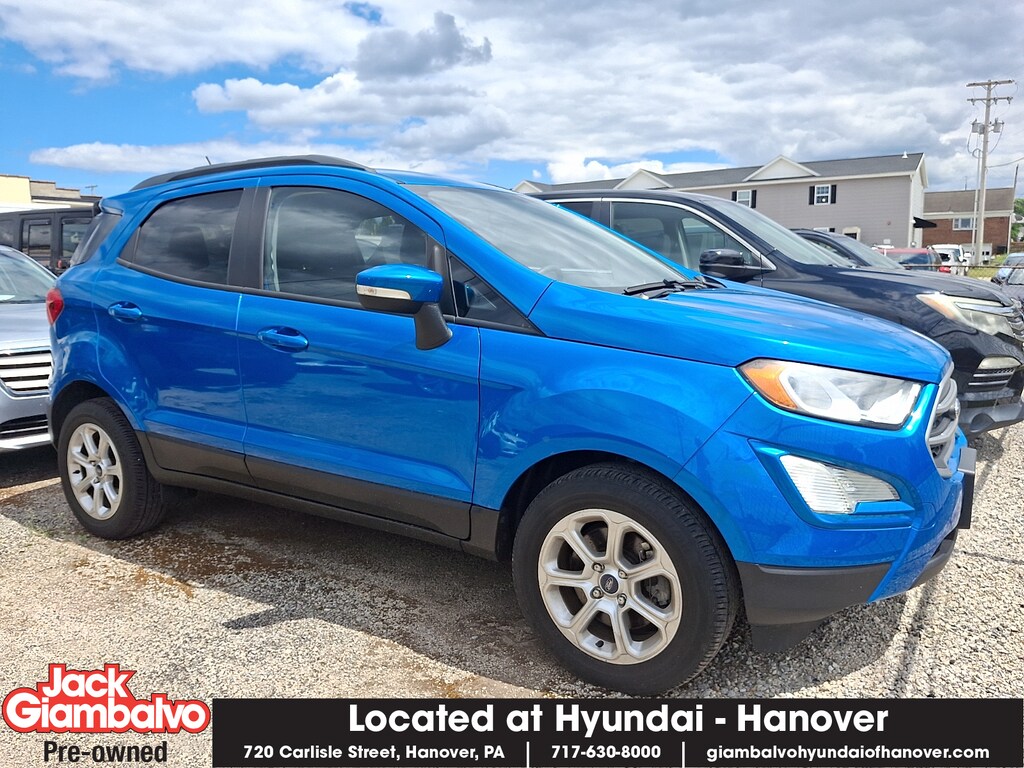 Used 2018 Ford EcoSport SE Sport Utility