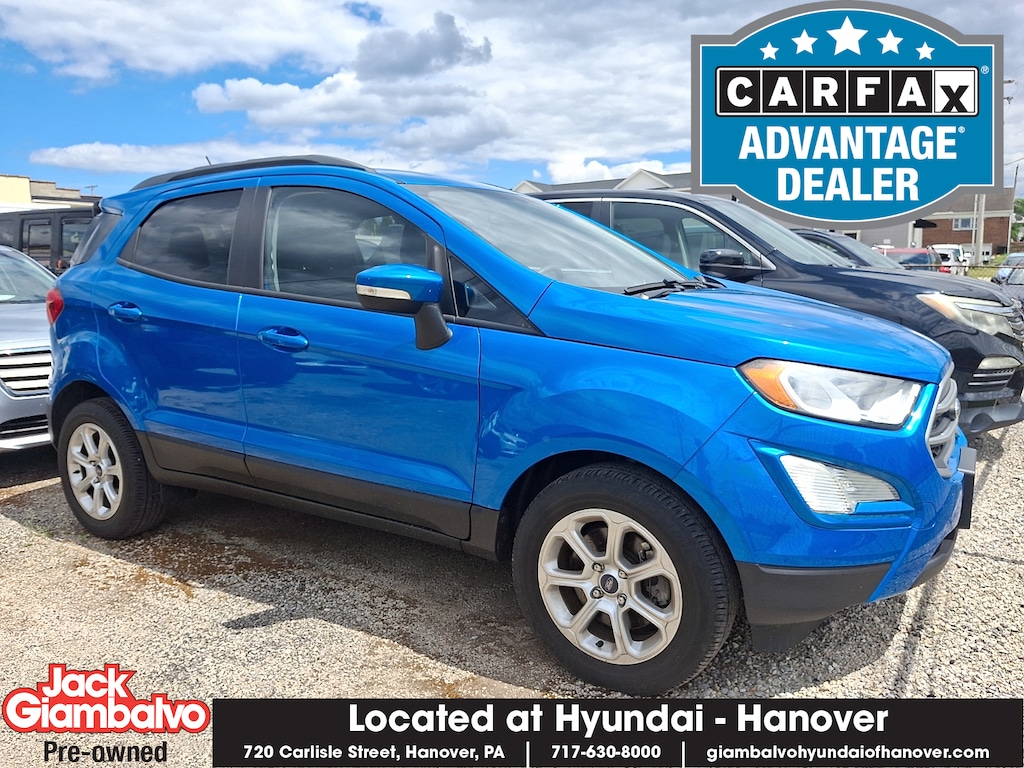 Used 2018 Ford EcoSport SE Sport Utility