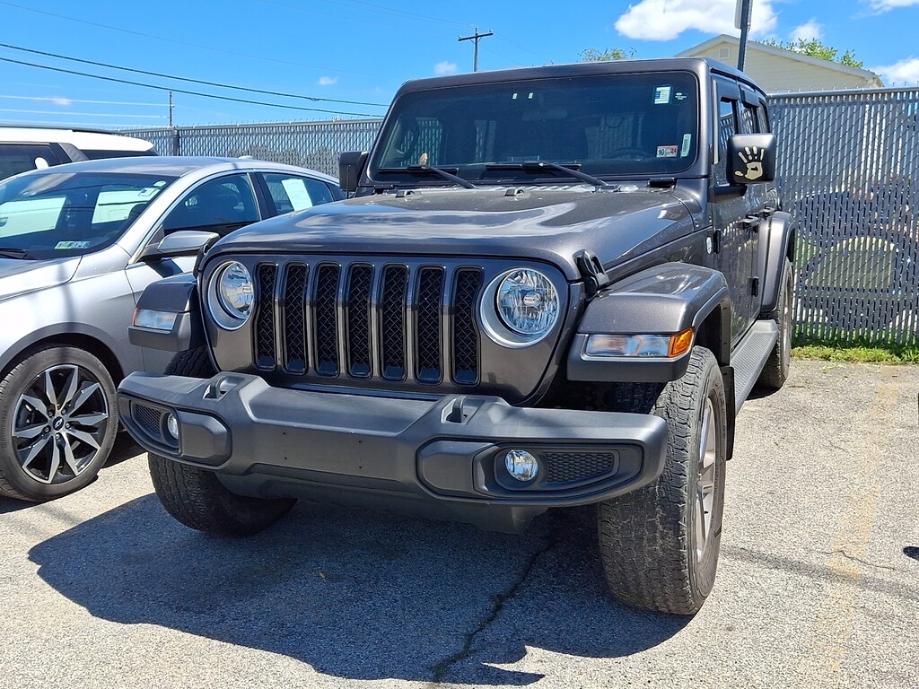 Used 2021 Jeep Wrangler Unlimited Sahara 4x4 Sport Utility