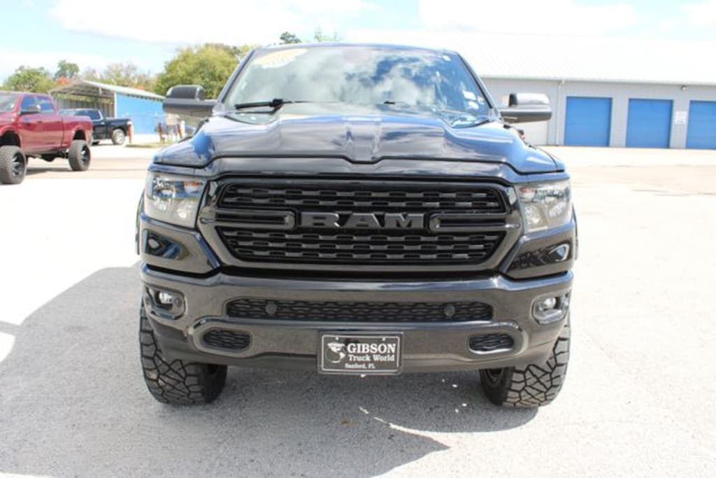 Used 2023 Ram 1500 Big Horn Night Edition Crew Cab 6inch Lifted 4x4 Truck