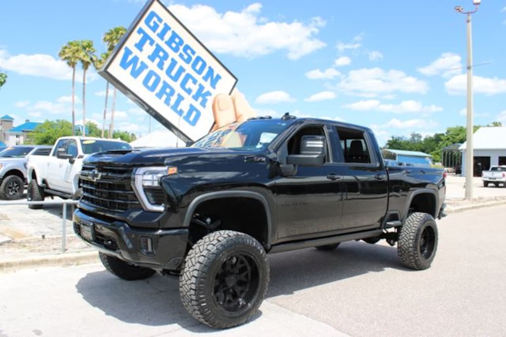 Used 2024 Chevrolet Silverado 2500HD LTZ Crew Cab 8inch Lifted 4x4 Truck