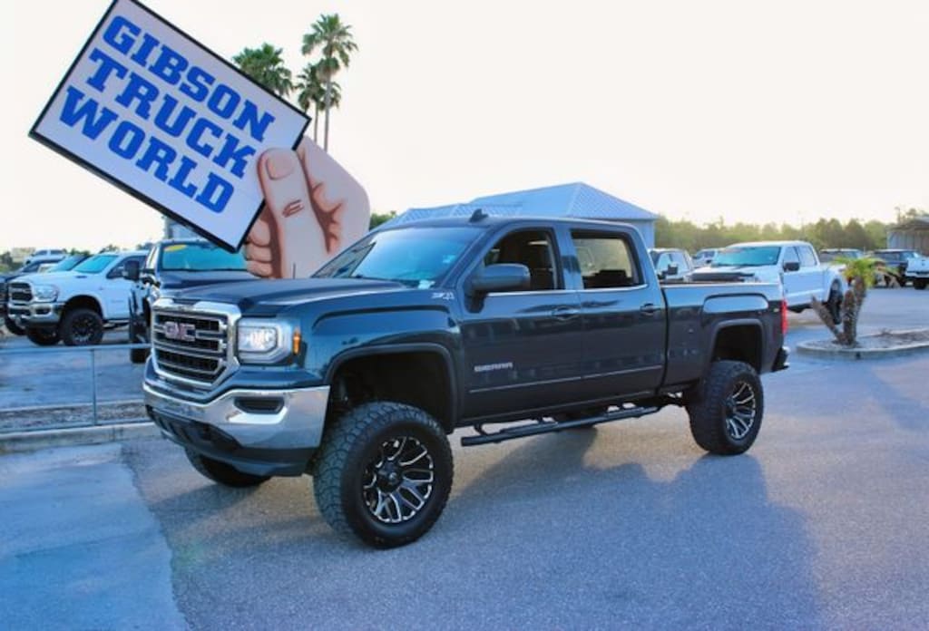 Used 2018 GMC Sierra 1500 SLE Crew Cab 6inch Lifted 4x4 Truck