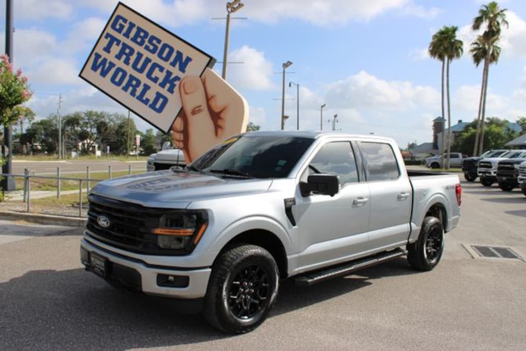 Used 2025 Ford F-150 XLT Black Appearance Crew Cab 4x4 Truck