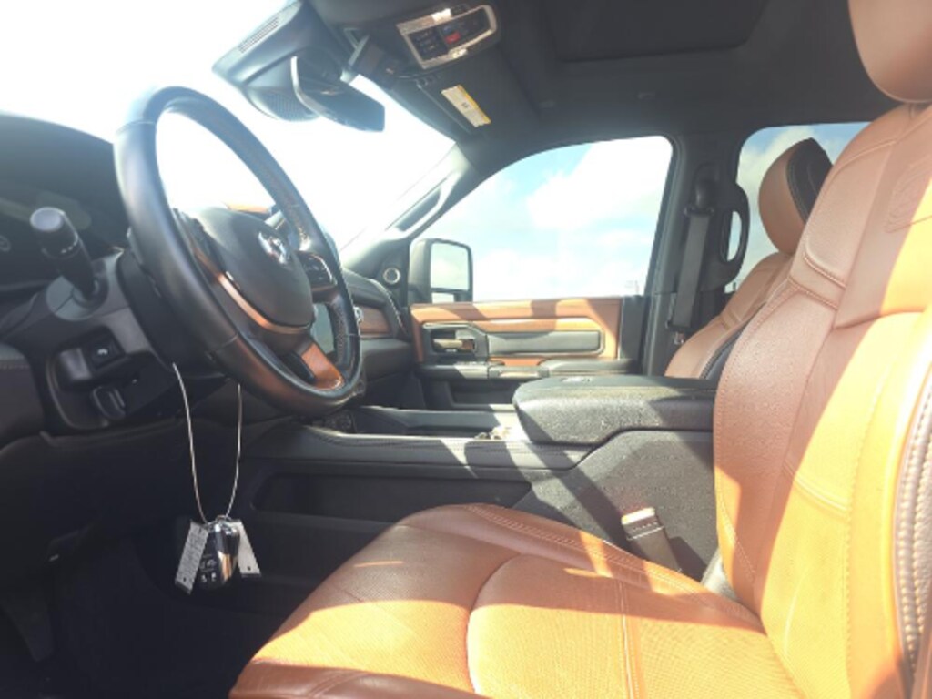 Used 2023 Ram 3500 Laramie Longhorn Crew Cab Lifted Dually 4x4 Truck