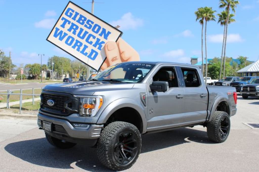 Used 2023 Ford F-150 XLT Crew Cab Black Widow 6inch Lifted 4x4 Truck