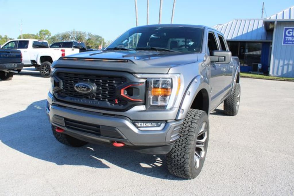 Used 2023 Ford F-150 XLT Crew Cab Black Widow 6inch Lifted 4x4 Truck