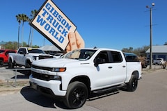 Used 2020 Chevrolet Silverado 1500 Custom Crew Cab Lifted 4x4 Truck for Sale in Florida at Gibson Truck World