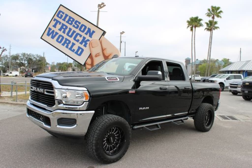 Used 2021 Ram 2500 Bighorn Crew Cab Lifted 4x4 Truck