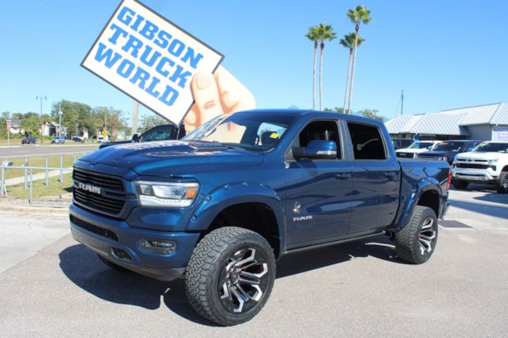 Used 2022 Ram 1500 Laramie Black Widow 6inch Lifted 4x4 Truck