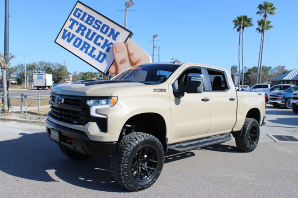 Used 2022 Chevrolet Silverado 1500 LT Trail Boss 6inch Lifted Crew Cab 4x4 Truck