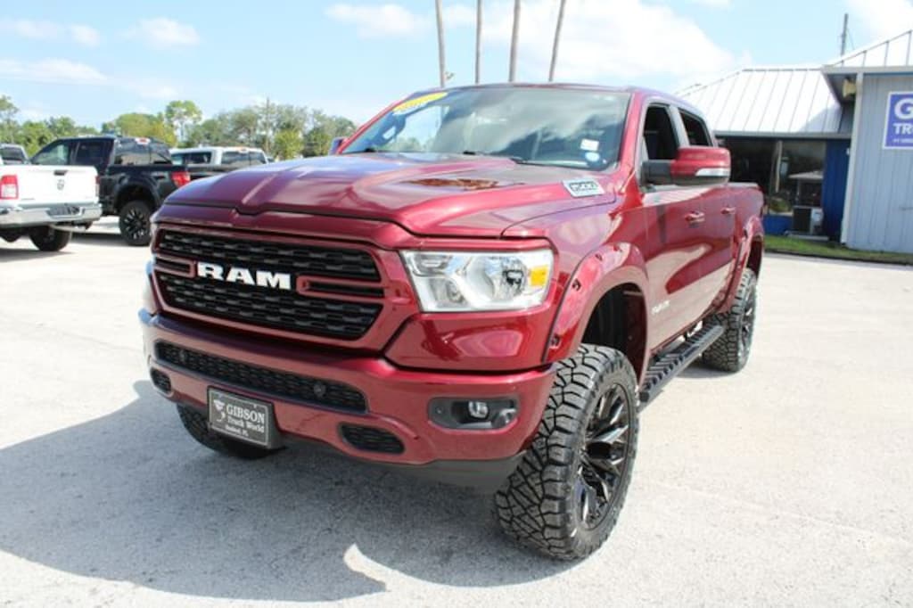 Used 2021 Ram 1500 Big Horn Sport Crew Cab 6inch Lifted 4x4 Truck