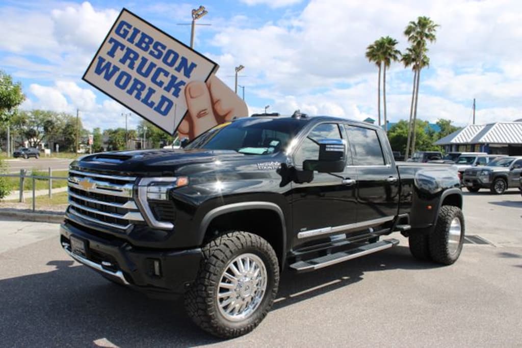 Used 2025 Chevrolet Silverado 3500HD High Country Crew Cab Lifted Dually 4x4 Truck