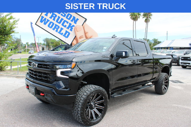 Used 2025 Chevrolet Silverado 1500 RST Z71 Crew Cab 6inch Lifted 4c4 Truck for Sale near Lake Mary, FL, at Gibson Truck World