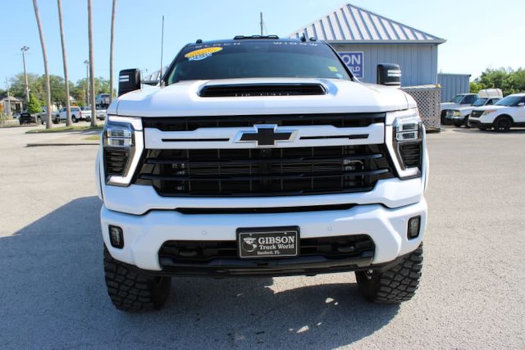 Used 2024 Chevrolet Silverado 2500HD LTZ Plus Z71 Crew Cab Black Widow 6inch Lifted 4x4 Truck
