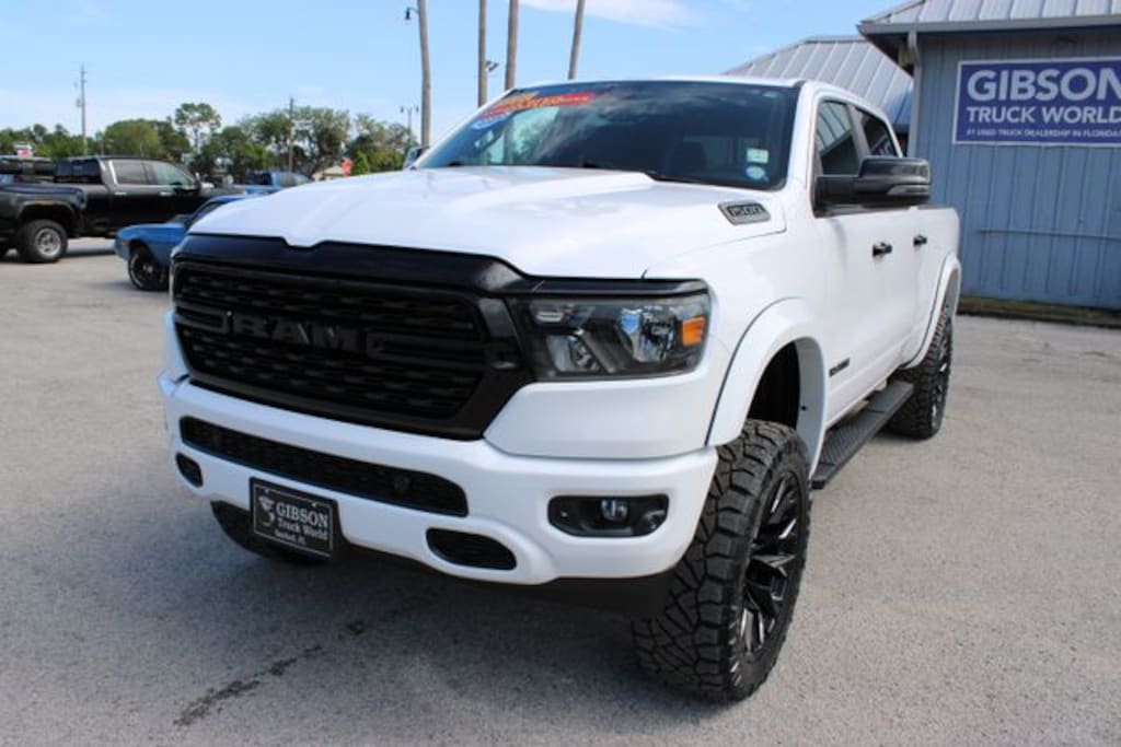 Used 2023 Ram 1500 Big Horn Night Edition Crew Cab 6inch Lifted 4x4 Truck