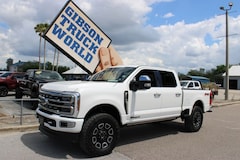 Used 2024 Ford F-250 Platinum FX4 Crew Cab Lifted 4x4 Truck for Sale in Florida at Gibson Truck World